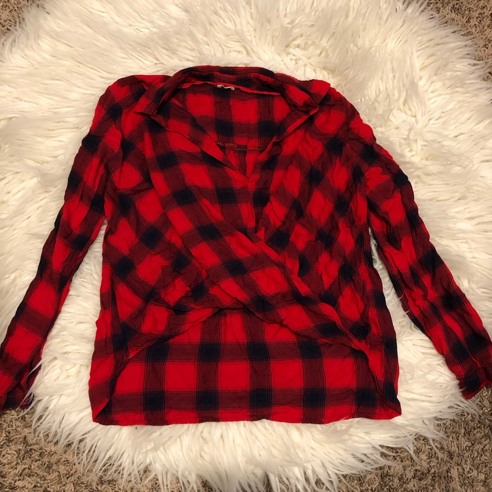 🌻 Plaid dress shirt